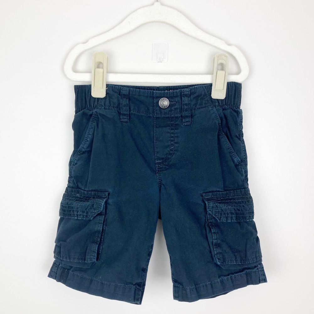 Old Navy - 4T Boys Black Cargo Shorts